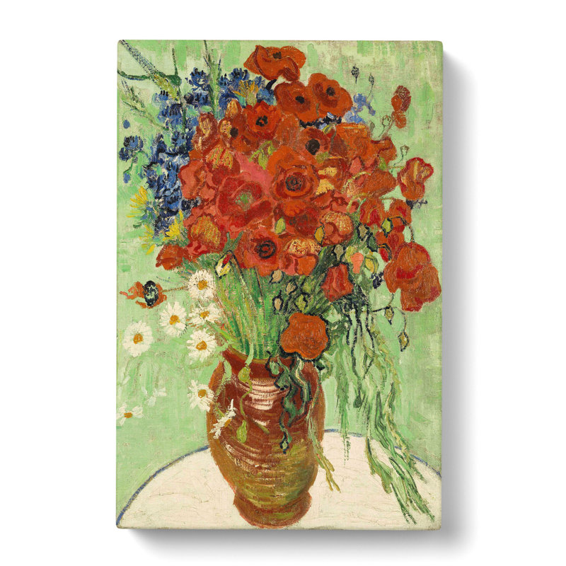 Still Life with Daisys by Vincent Van Gogh - Wrapped Canvas, 60cm H x 40cm W x 3cm D