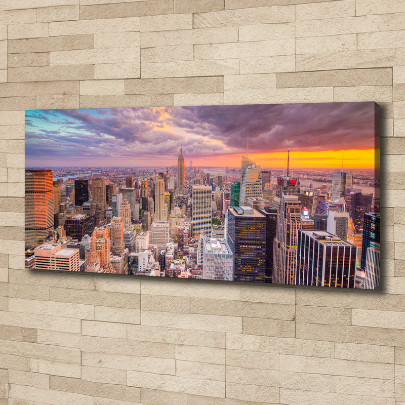 New York - Wrapped Canvas Print