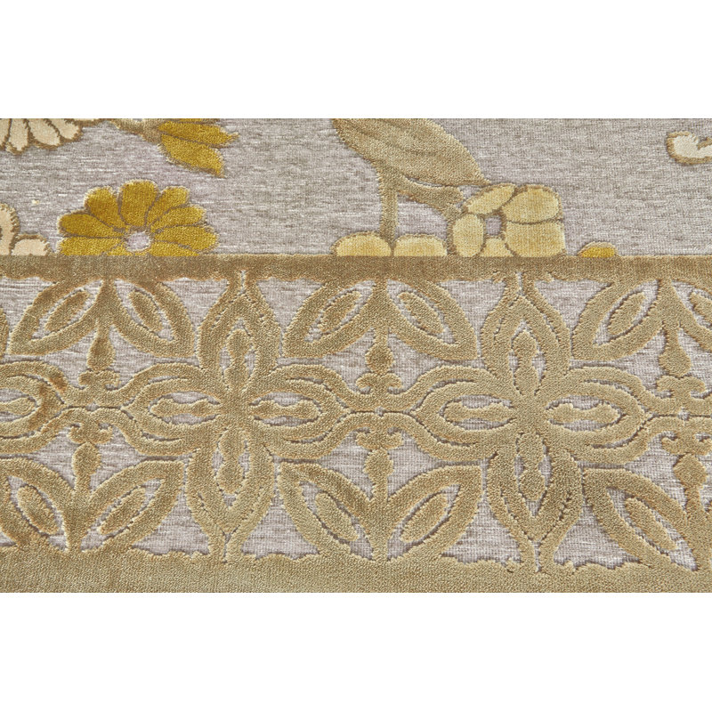 Cherine Chenille Floral Indoor Rug, Runner 2'6" x 8'