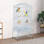 138cm Steel Floor Bird Cage