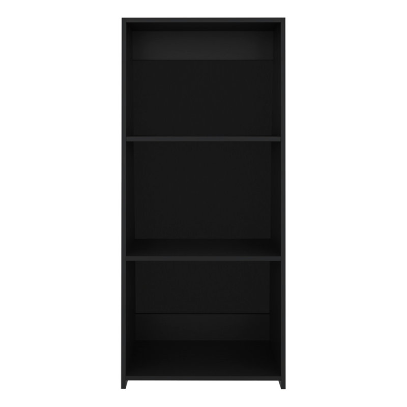 Bibliothèque Piney, bureau, noir, Noir