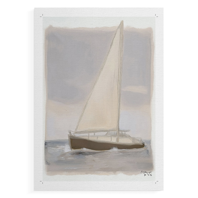 NAUTICAL Series CL XXVII - Impression sur toile seulement - NON CADRE, H 60 po x l 40 po