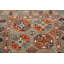 Tapis de couloir brun / vert / rouille / bleu en laine noué à la main de conception unique 2 pi 8 po x 10 pi