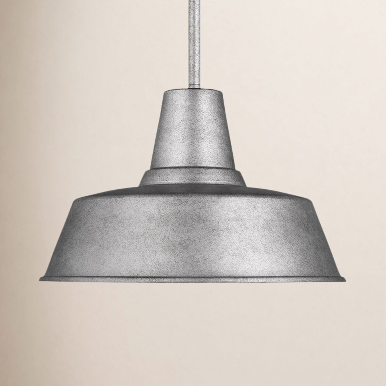 Blakeston Outdoor Pendant, Weathered Pewter, No