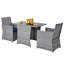 Ensemble de conversation en osier / rotin pour 2 personnes avec coussins Silburn-562582936-665555336