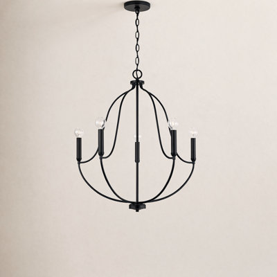 Kanda 5 - Light Dimmable Chandelier