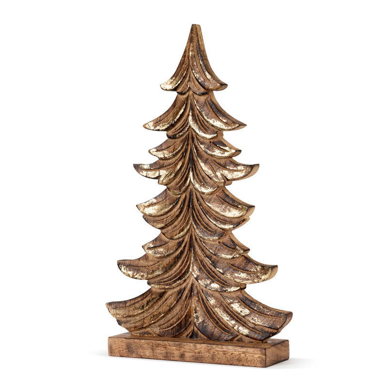 Christmas Tree Tabletop Tree and Figurine