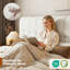 Lit plateforme double capitonné-130118652-130118650