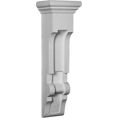 Endurathane Alexa Corbel, 6 1/8"W x 5"D x 19 7/8"H, Factory Primed (6-Pack)