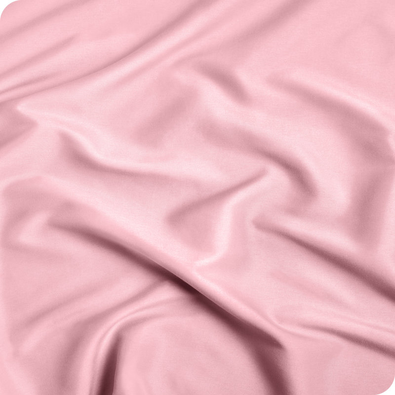 Fitted Bottom Sheet, King, Light Pink