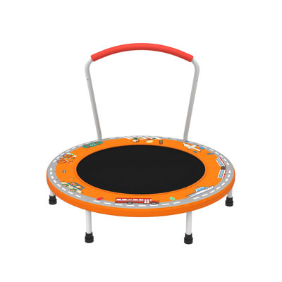Mini trampoline d'intérieur pour enfants de 36 à 36 ans avec poignée amusante pour les enfants