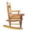 Chaise berçante S - Fabrication en bois massif Support de dossier confortable pour l'intérieur ou l'extérieur Poids maximal de 110 lb: 22,8 po Profondeur de l'emballage Bois franc fait pour et avec capacité de charge élevée 22,38 po de hauteur-956438005