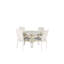 Mitul 4 - Person Patio Dining Set with Round Table , Cushions Included