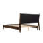 Lit tapissier en bois massif Chad-1773950066
