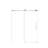Frameless Shower Door 56-60 "W X 76" H, 1/4 "(6 Mm) Clear Tempered Glass, Explosion Proof Film, Stainless Steel Handle-120984818