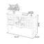 Console rectangulaire en bois massif noyer foncé-1868284687-1868284686