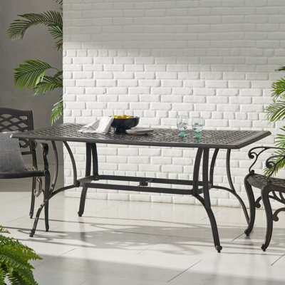 Maytown Cast Aluminum Dining Table
