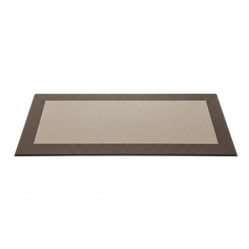 Polyester Kitchen Mat, Beige