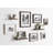 Helf Wood Beveled Picture Frame - Set of 10 with Mat-1694307696