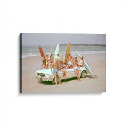 Surf Club Summer sur toile
