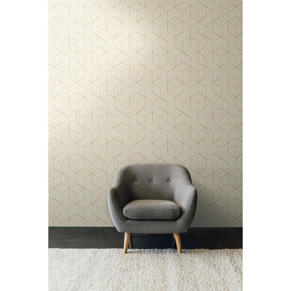 Decius 20.5 L x 16.5 W Peel and Stick Wallpaper Roll George Oliver Color: Gray