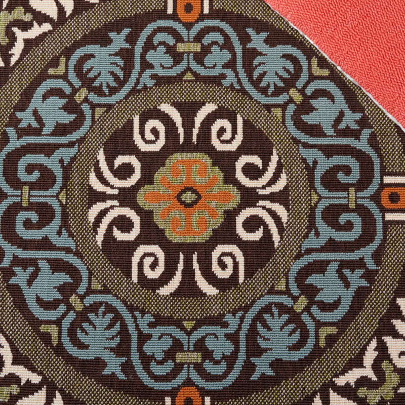 Tapis oriental d'intérieur / extérieur Coucou Performance, Tapis de couloir 2 pi 3 po x 14 pi