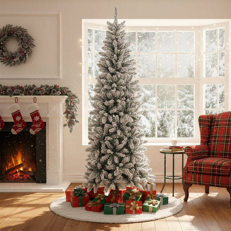 6.89' H Artificial Pine Christmas Tree