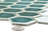 Hudson Due 2" Hex 10-7/8 " x 12-5/8 " Porcelain Mosaic Floor and Wall Tile-1793186650