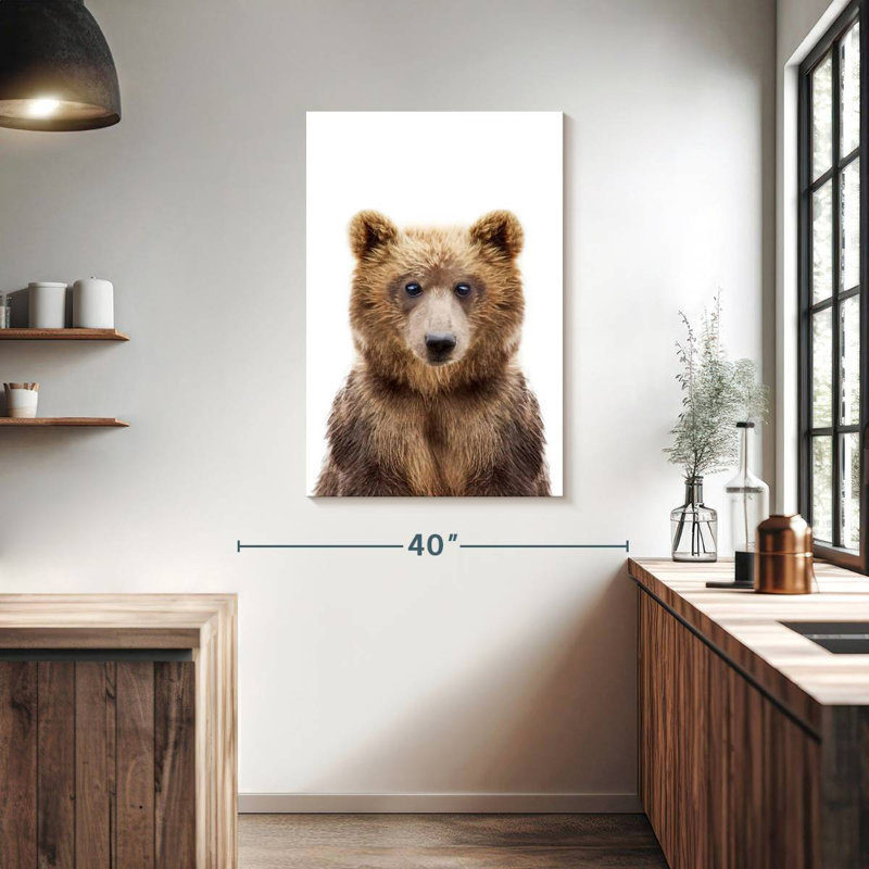 Adorable bébé ours Brampt, H 39 po x l 26 po