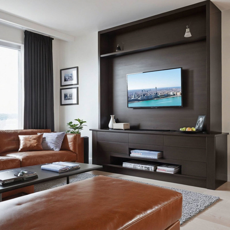 Compact Full Motion TV Wall Mount - For Tvs Up To 50"