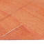 Orange Flatweave Wool Runner - 4'11" x 12'6"