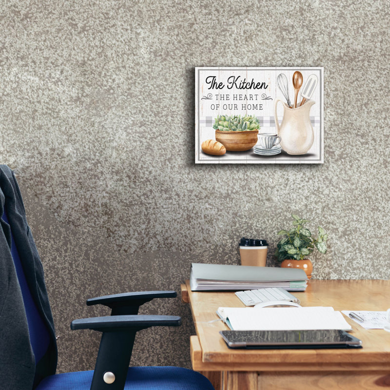  «The Kitchen» par Elizabeth Tyndall, art mural sur toile, 16 po x 12 po, H 12 po x l 16 po
