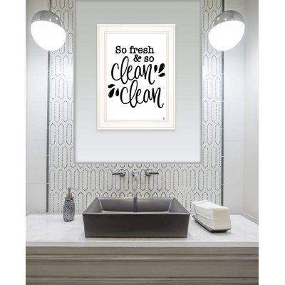 So Clean Clean Print Wall Art