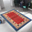 Canvello Silkroad Gabbeh Brown Rugs For Living Room - 3'11" X 6'3"