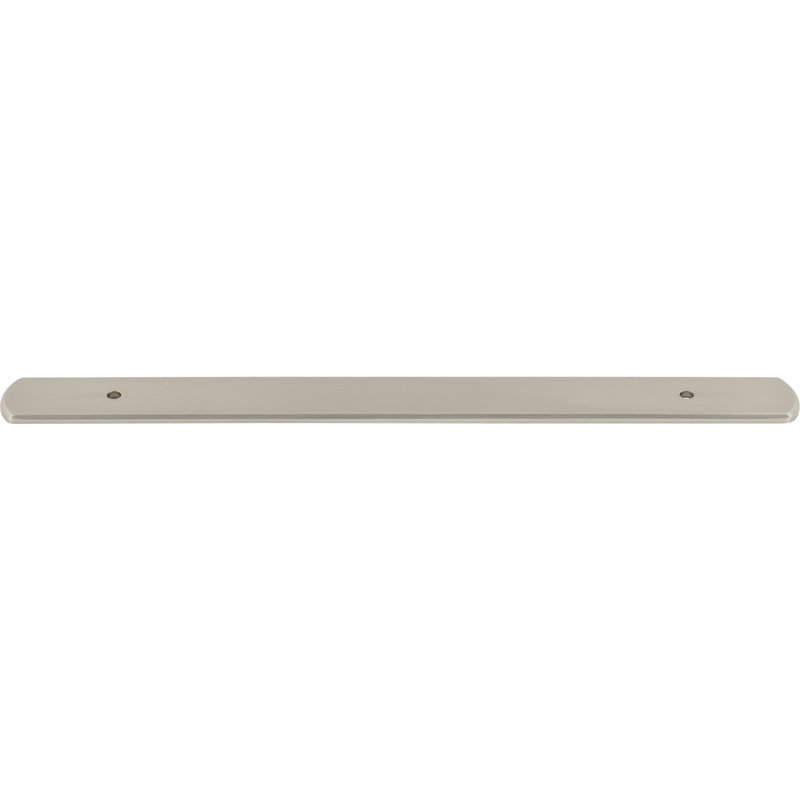 Wescott Pull Backplate, Satin Nickel
