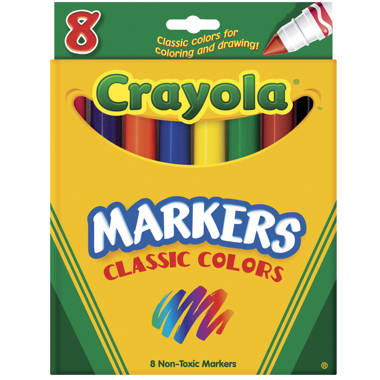 Original Coloring Markers 8 Color