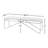 Carci Polyester Upholstered Bench