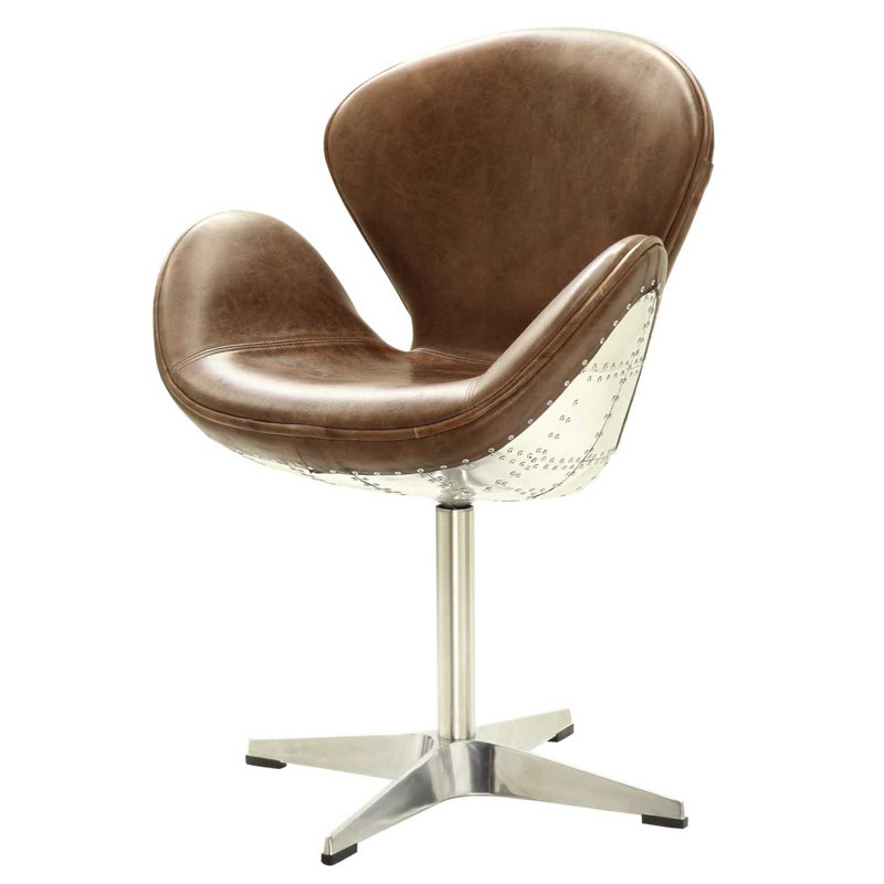Chaise d'appoint avec coussin rembourré