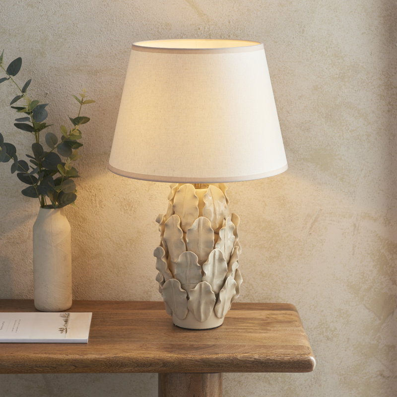 Layered Leaf 58.5cm Table Lamp
