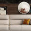 Canapé modulaire en cuir véritable blanc crème-270291978-270291988