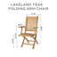 Melosa Outdoor Dining Armchair
