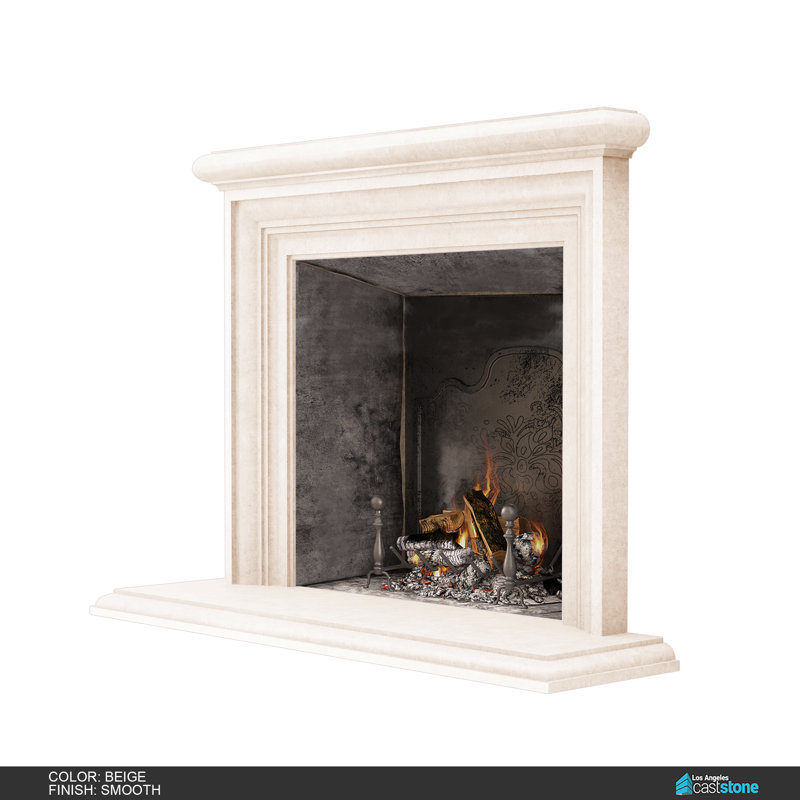 Sonoma Fireplace Surround, Smooth Beige