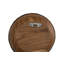 Teak Wood Bowl Wall Art, Metallurgy Edge-1478897024