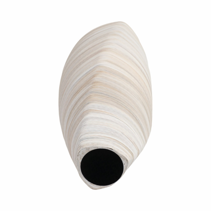 Asmara Handmade Stoneware Table Vase, 18" H x 8" W x 8" D
