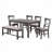 Dasher 6 Piece Wood Dining Set