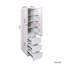 Armoire de rangement pour garde-manger, garde-manger avec portes, tablettes et tiroirs