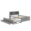 Lit plateforme avec tête de lit, USB, lit gigogne et tiroirs-367924040-367924054