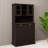 Bathroom Cabinet With Two Compartments - Black. Made Of E1 , Stable And . 150Lbs Load-Bearing Capacity. Space Optimization Adjustable Shelves. Separate Laundry Easily Removable Bags. Special Square-536578437