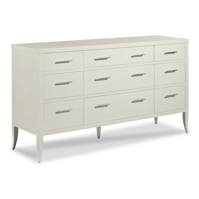 9 Drawer 68" W Dresser, Carrara