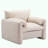Oversized Armchair Accent Single Sofa-1774528834